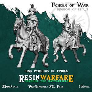 Resin Warfare Kingdom Of Epirus: King Pyrrhus of Epiros