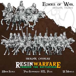 Resin Warfare Iberian Tribes: Iberian Cavalry