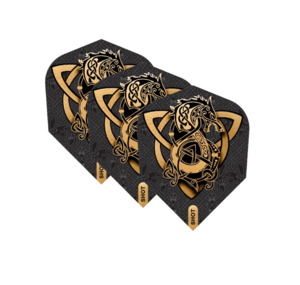 Products: Viking Wolf Dart Flight Set - PotBlack NZ
