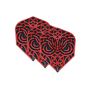 Products: Warrior Kapene Dart Flight Set - PotBlack NZ