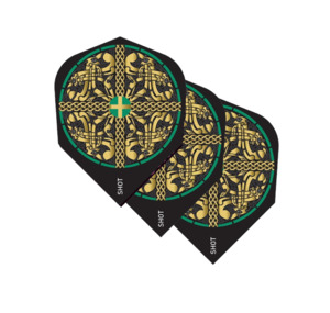 Products: Celt Cernunnos Dart Flight Set - PotBlack NZ