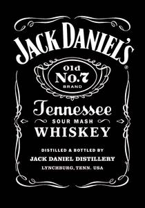 Jack Daniel's full label 7 foot Smart Cloth - PotBlack NZ