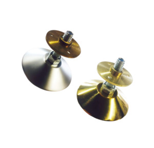 Products: Adjustable Brass/Chrome Pool Table Foot - PotBlack NZ