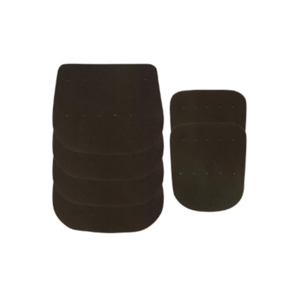 Set of 6 x Black Pocket Leathers - PotBlack NZ