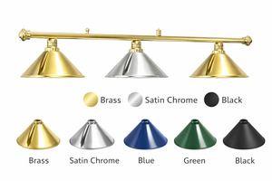 Rail with 3 Lighting Shades - Different colour options available - PotBlack NZ