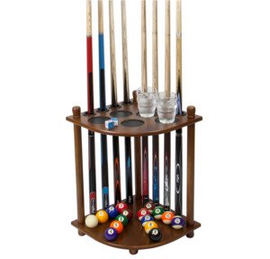 Products: Corner Cue Stand - PotBlack NZ