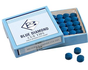 Brunswick Blue Diamond Cue Tips - PotBlack NZ