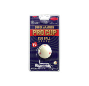 Products: Super Aramith Pro Cup Cue Ball - 2 sizes available - PotBlack NZ