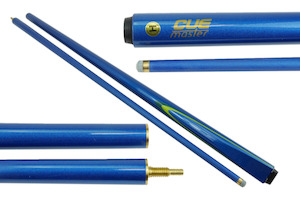 57" Cuemaster Metallic 2 Piece Cue - 6 Available Colours - PotBlack NZ