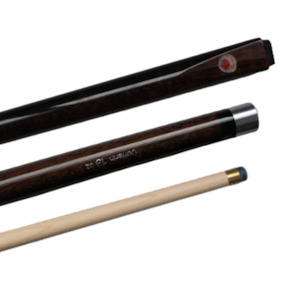 Products: Dufferin Dot 57″ 2PC Cue - PotBlack NZ
