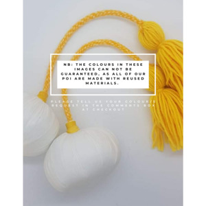 Teina (18cm) Pair of Poi with Plastic Head