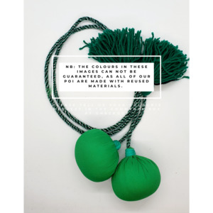 Fabric Covered Poi: Tuākana roa (73cm) Pair of Poi with Fabric Head