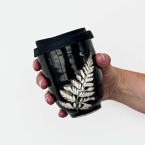 Cup: Fern Ceramic Travel Cup
