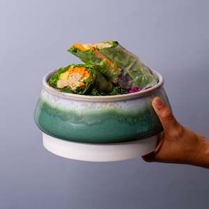 Bowls: Ocean Jasper Ceramic Travel Bowl