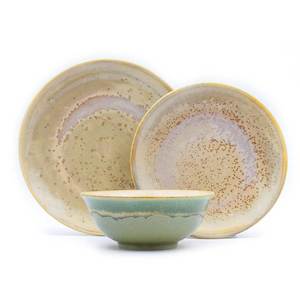 Tableware: Settle In 3 Piece Set Rainforest Jasper
