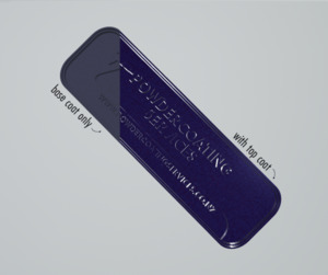 Products: Shattered Sapphire base (PCS-69201-BVP) + Crystal Storm (PCS-4792-SPP)