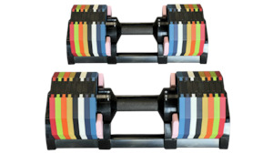 PowerBells 32 Pro – Decagonal Dumbbells | 2kg Increments | Pair