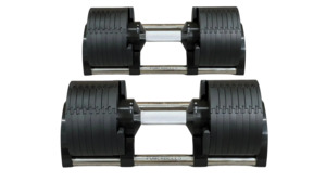 PowerBells 38 Pro – Adjustable Dumbbells | 2kg Increments | Pair