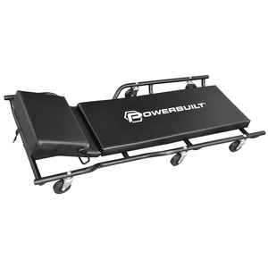 Products: 1.07M/42” Professional Creeper with Adjustable Headrest - Powerbuilt Tools