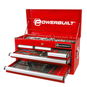 Products: 189pc 6Dr Tool Chest & Tools - Red Series - Powerbuilt Tools