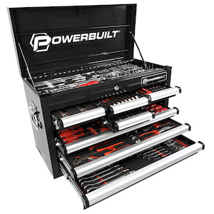 248pc Complete Tool Chest & Assorted Tools - Black Series - Powerbuilt Tools