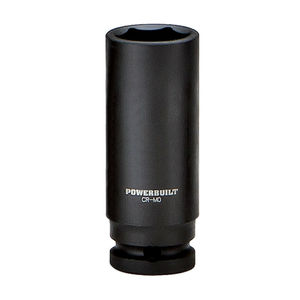 1/2" Dr x 11mm Deep Impact Socket - Powerbuilt Tools