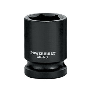 Products: 1/2" Dr x 12mm Impact Socket - Powerbuilt Tools