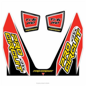 Pro Circuit Ti-6 Pro Exhaust Decal Kit