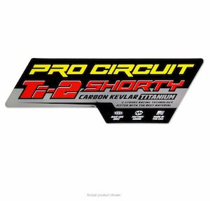 Exhaust Decals: Ti-2 Exhaust Decal