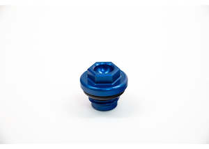 Accessories: Honda CRF250R 18-23 /CRF450R 2020-23 - Oil Fill Plug - Blue