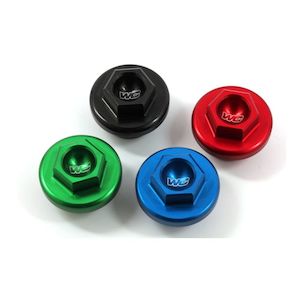 Accessories: Kawasaki KX250F / KX450F Oil Plug - Black 2025