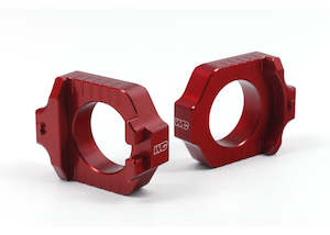 Elite Axle Blocks Kit Yamaha YZ250F 12-25 / YZ450F 10-25 Axle Blocks- Red