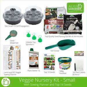 Aussie Gardener Veggie Nursery Kit - Small