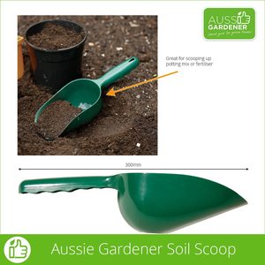 Seed Raising Trays: Aussie Gardener Plastic Soil Scoop