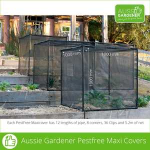 Veggie Growing Supplies: Aussie Gardener PestFree Maxi Cover (1m cube)