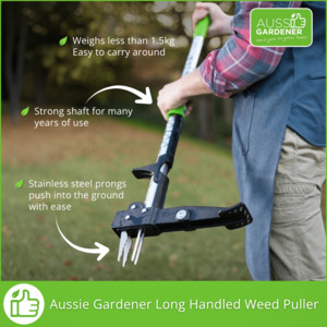 Weed Killer: Aussie Gardener Long Handled Weed Puller