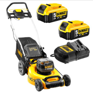 Dewalt: DeWalt DCMW564P2-XE 36V (18V x 2) 5.0Ah XR Li-ion Cordless Brushless Lawn Mower Combo Kit