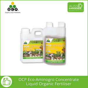 Our Range: OCP Eco-Aminogro Concentrate – Organic Liquid Fertiliser for Strong Plant Growth