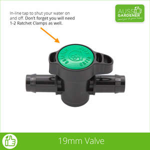 Gardening Watering Equipment: Irrigation Flush Valve (Green Back Valve)