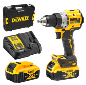 18V XR Compact Premium Hammer Drill Driver -5.0Ah Kit