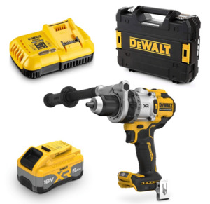DeWalt DCD1007WW1T-XE 18V 8Ah XR Li-ion Brushless Cordless Premium Hammer Drill &hellip;