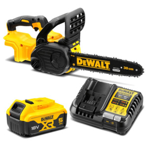 DeWalt DCM565P1-XE 18V 5.0Ah Li-Ion XR Cordless Brushless Compact 300mm (12") Ch&hellip;