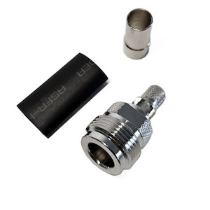 Products: N Female Connector for L-240 Coaxial Cable