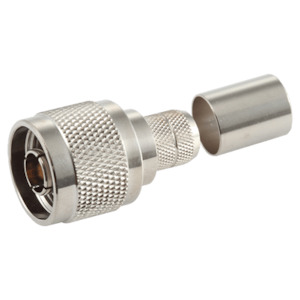 N Male Connector for L-400 Coaxial Cable