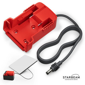 Products: STARBEAM Starlink Mini Milwaukee 18V Battery Adapter