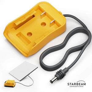 Products: STARBEAM Starlink Mini Dewalt 18V Battery Adapter