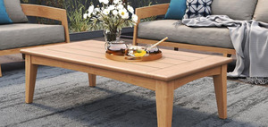 Products: PIETRA Rectangle Teak Coffee Table 130cmx70x40