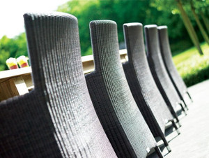 AUSTIN Outdoor Dining Arm Chair - includes Outdoor Cushion - SAVE 25%