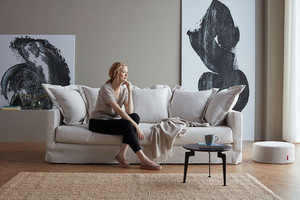 PASCALA Double Sofa Bed by Innovation Two Colours: Dusty White or Linen Sand, Wa&hellip;