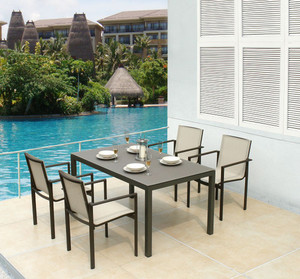 Products: LISBON Outdoor Dining Table 220x92 - 50 %OFF
